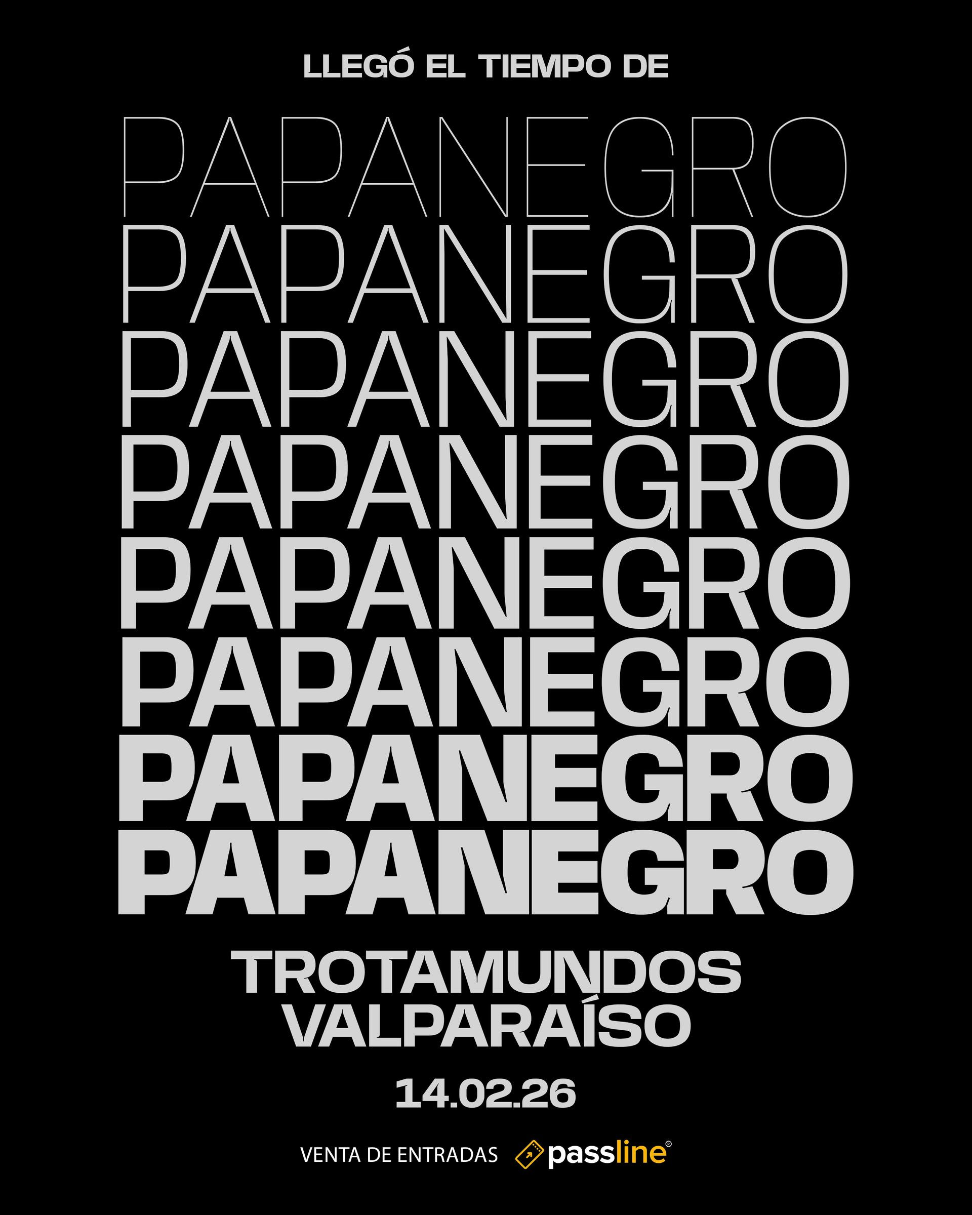 Papanegro anuncia su vuelta a los escenarios